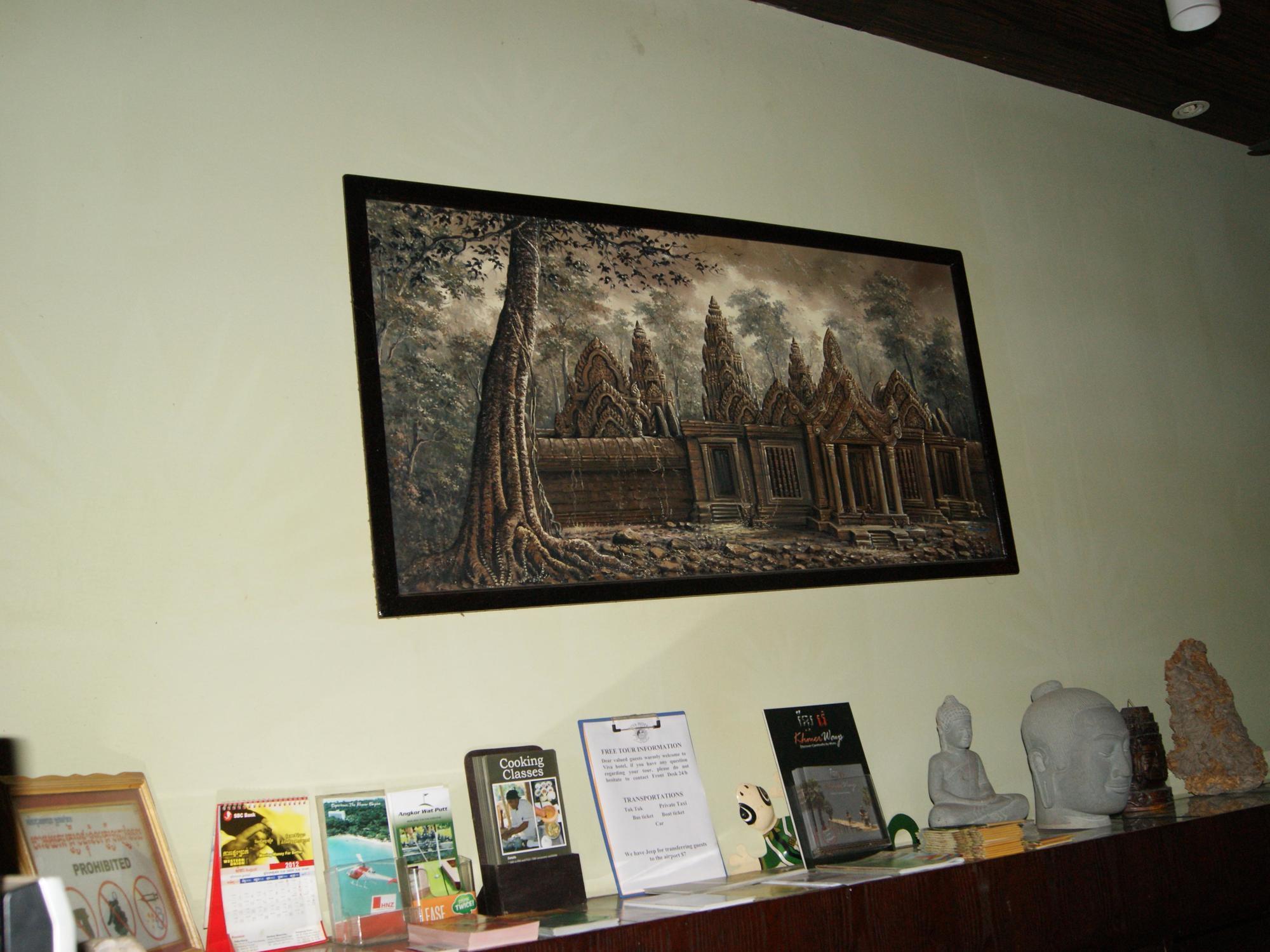 Viva Hotel Siem Reap Bagian luar foto